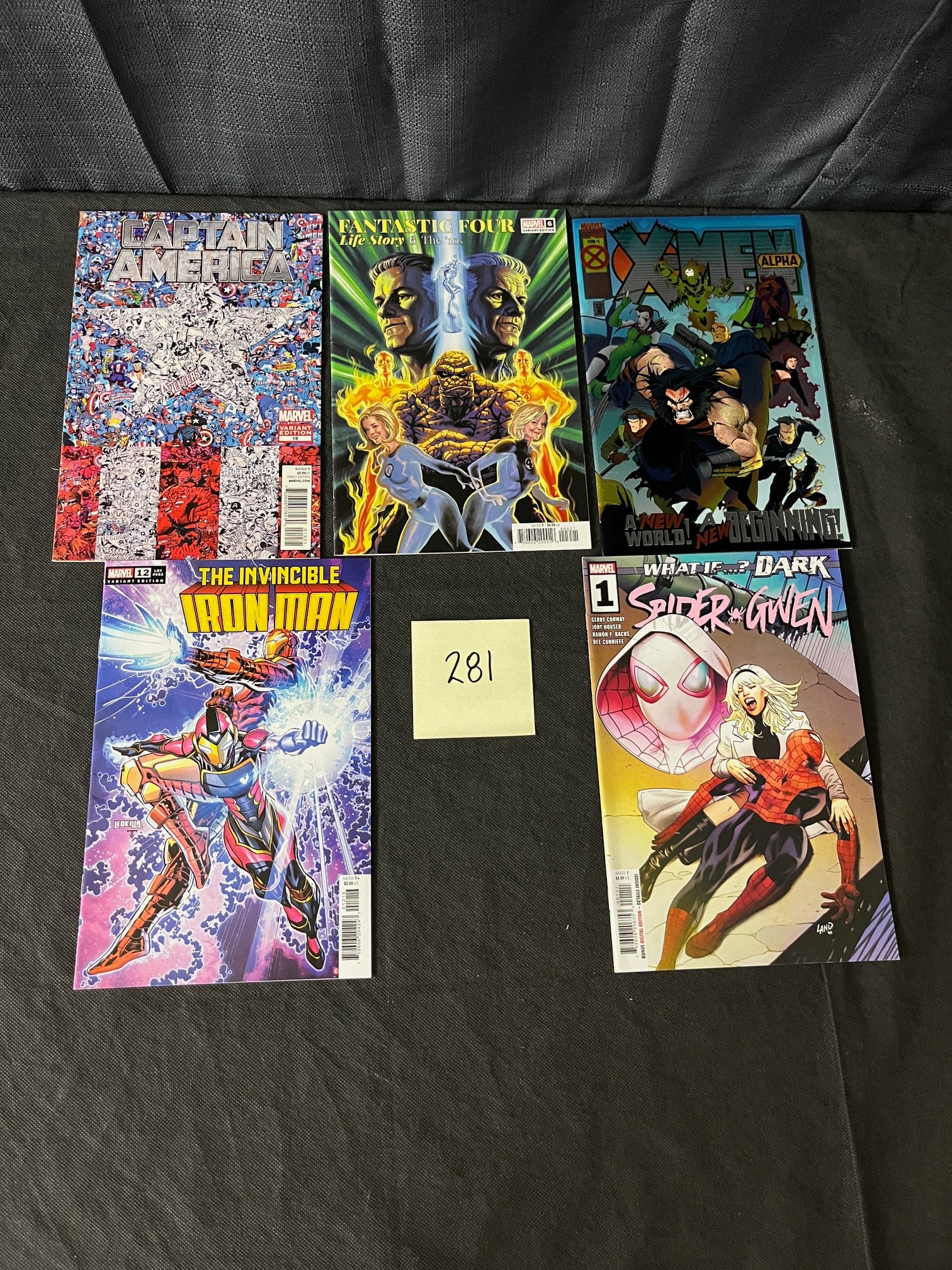 Modern Age Marvel Comics w/ X-men Alpha, What if Spider-Gwen 1 + (1 of 2)