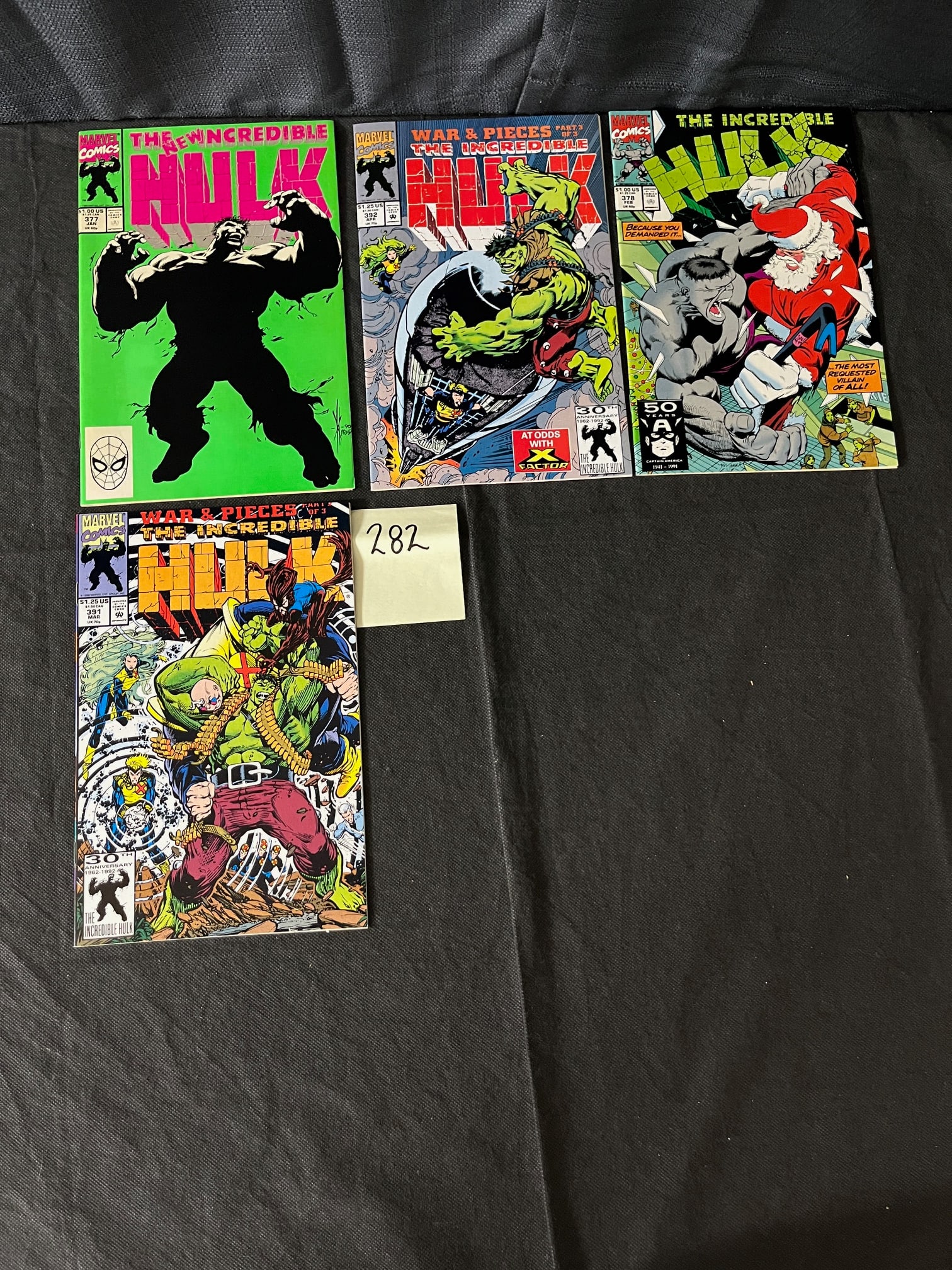 Hulk 377 Marvel Copper Age Key + Hulk Comics (1 of 2)