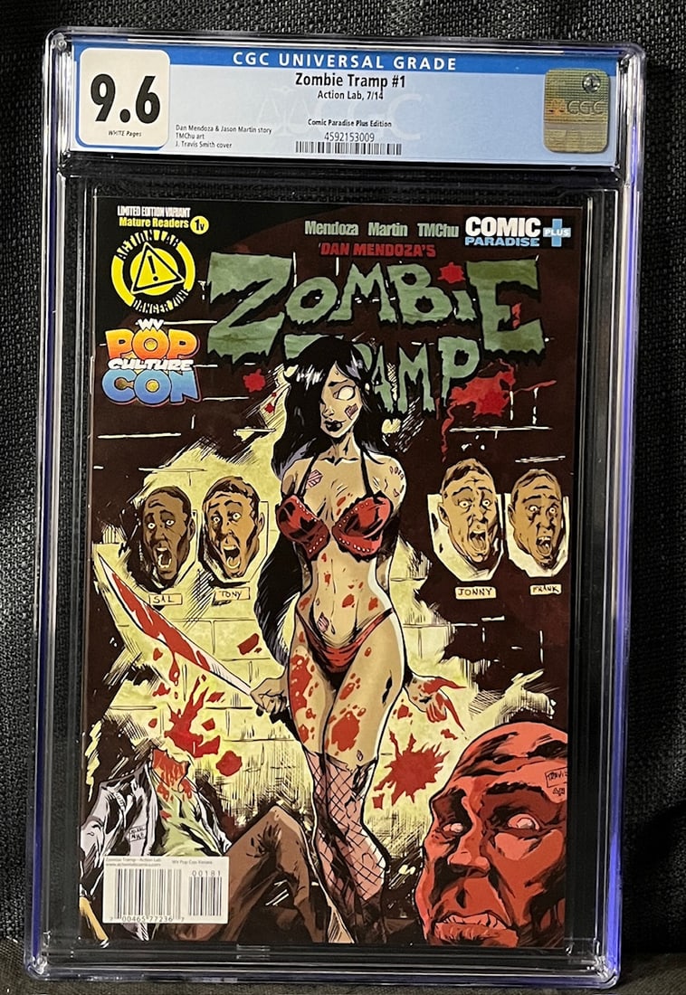 Zombie Tramp 1 Limited Edition Paradise Plus Variant Cover CGC 9.6 Comic Book (1 of 1)