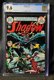 Shadow 5 DC Bronze Age Comic Book CGC 9.6