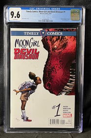 Timely Comics Moon Girl & Devil Dinosaur 1 CGC 9.6 Comic