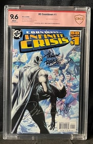 DC Countdown 1 Verified Signatures of Jim Lee, Jimmy Palmiotti, Rags Morales CBCS 9.6 Comic Book