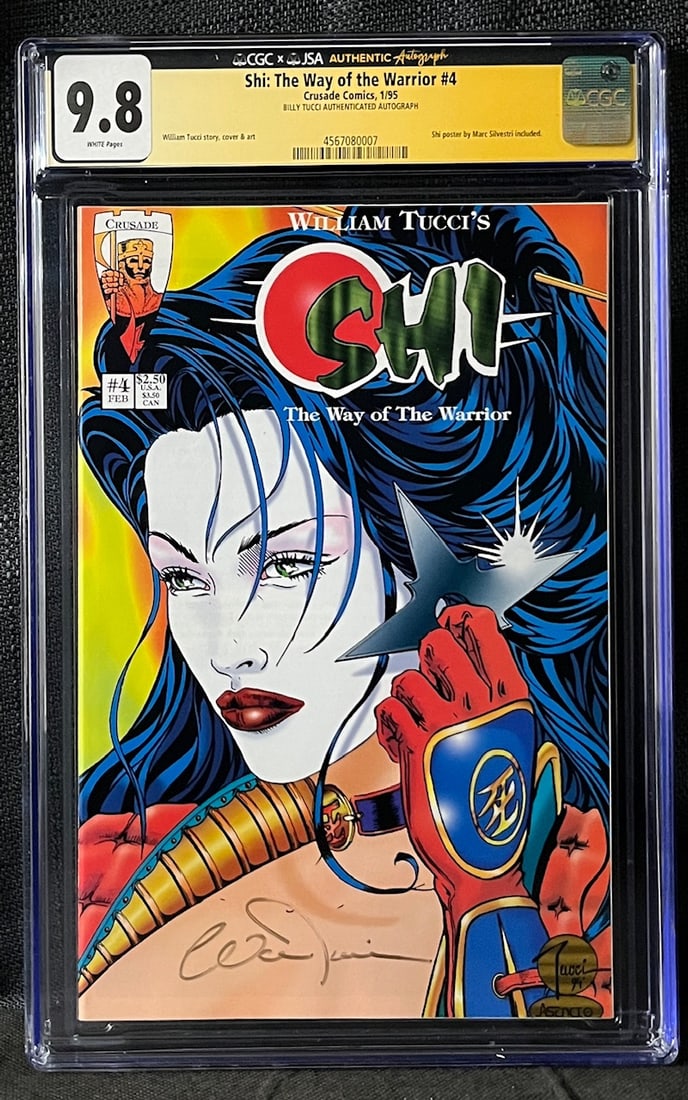 Shi Comic Signed by Bill Tucci CGC/JSA 9.8 Comic Book (1 of 1)