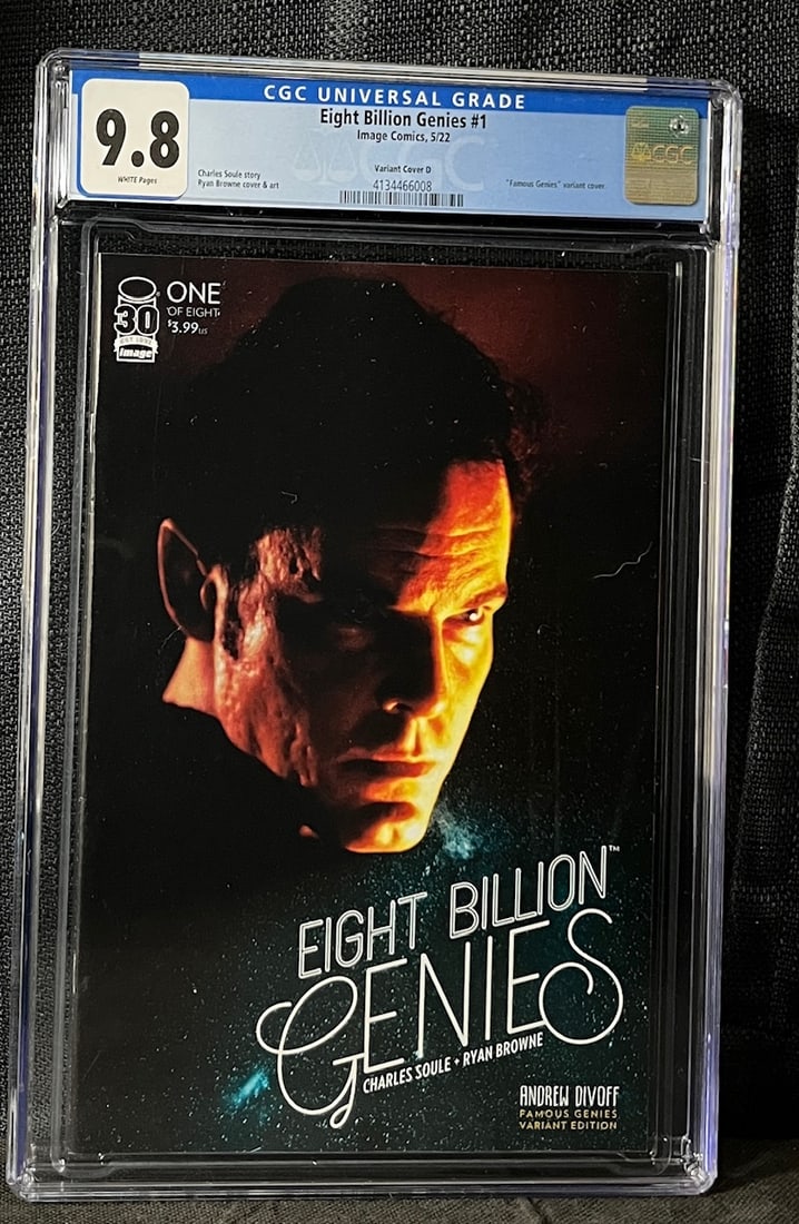 Eight Billion Genies 1 RI Incentive Variant Cover CGC 9.8 (1 of 1)