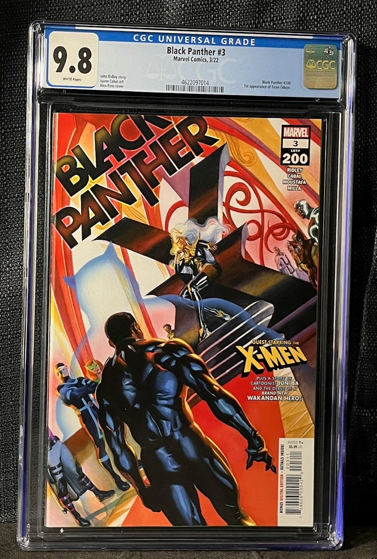 Black Panther 3 Modern Marvel Key 1st app Tosin Oduye CGC 9.8 Comic Book (1 of 1)