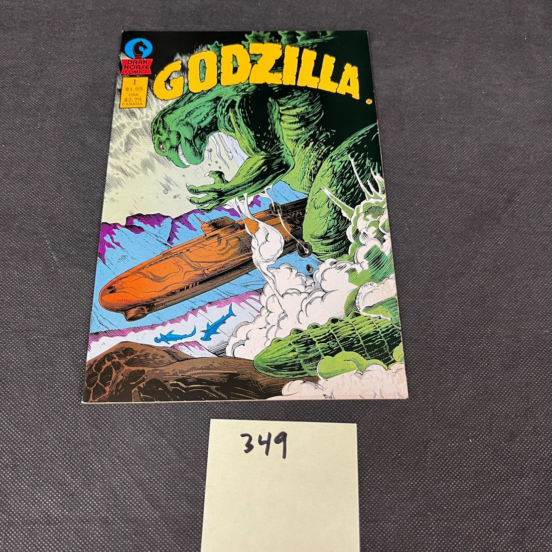 Godzilla 1 Dark Horse Bronze Age Comic Book 1st Printing (1 of 3)