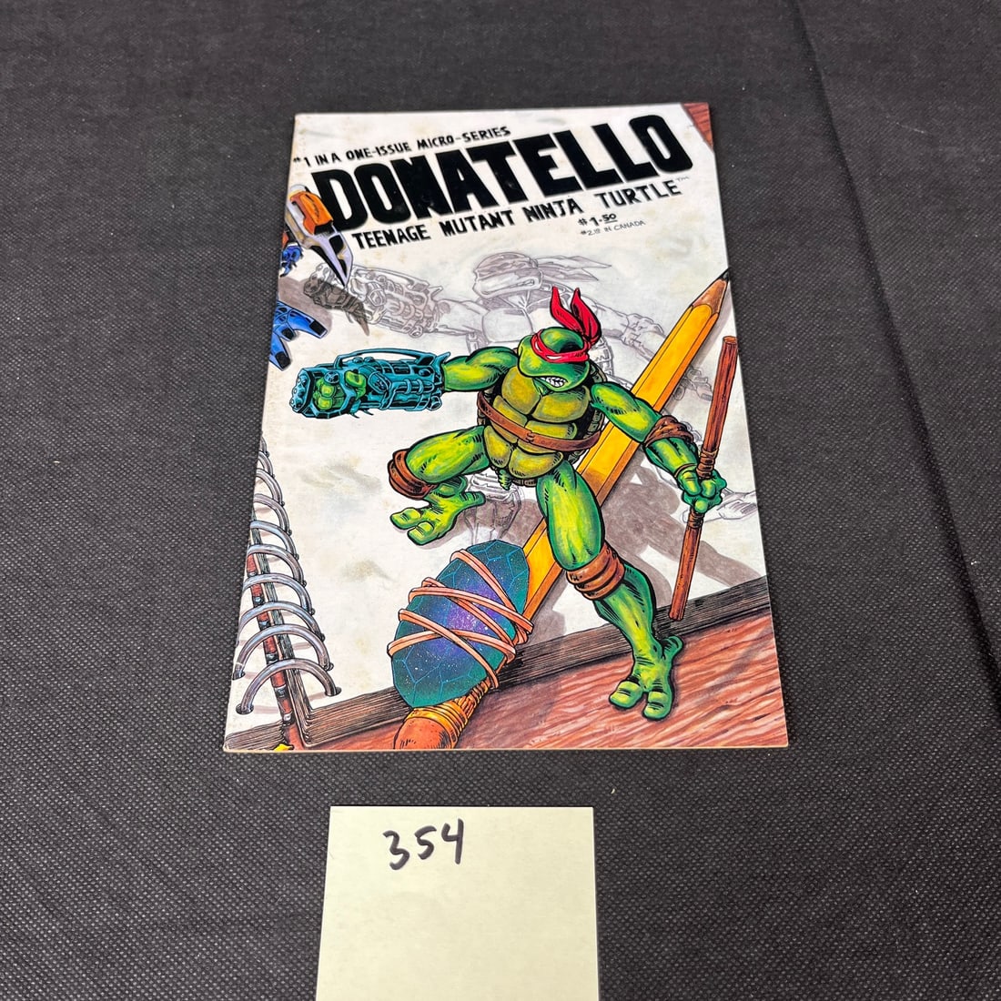 Donatello 1 TMNT one-shot solo Comic Book (1 of 2)