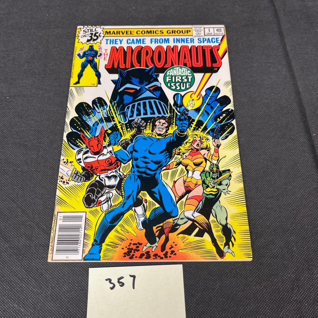 Micronauts 1 Marvel Bronze Age 1st Appearance Comic Book (1 of 2)