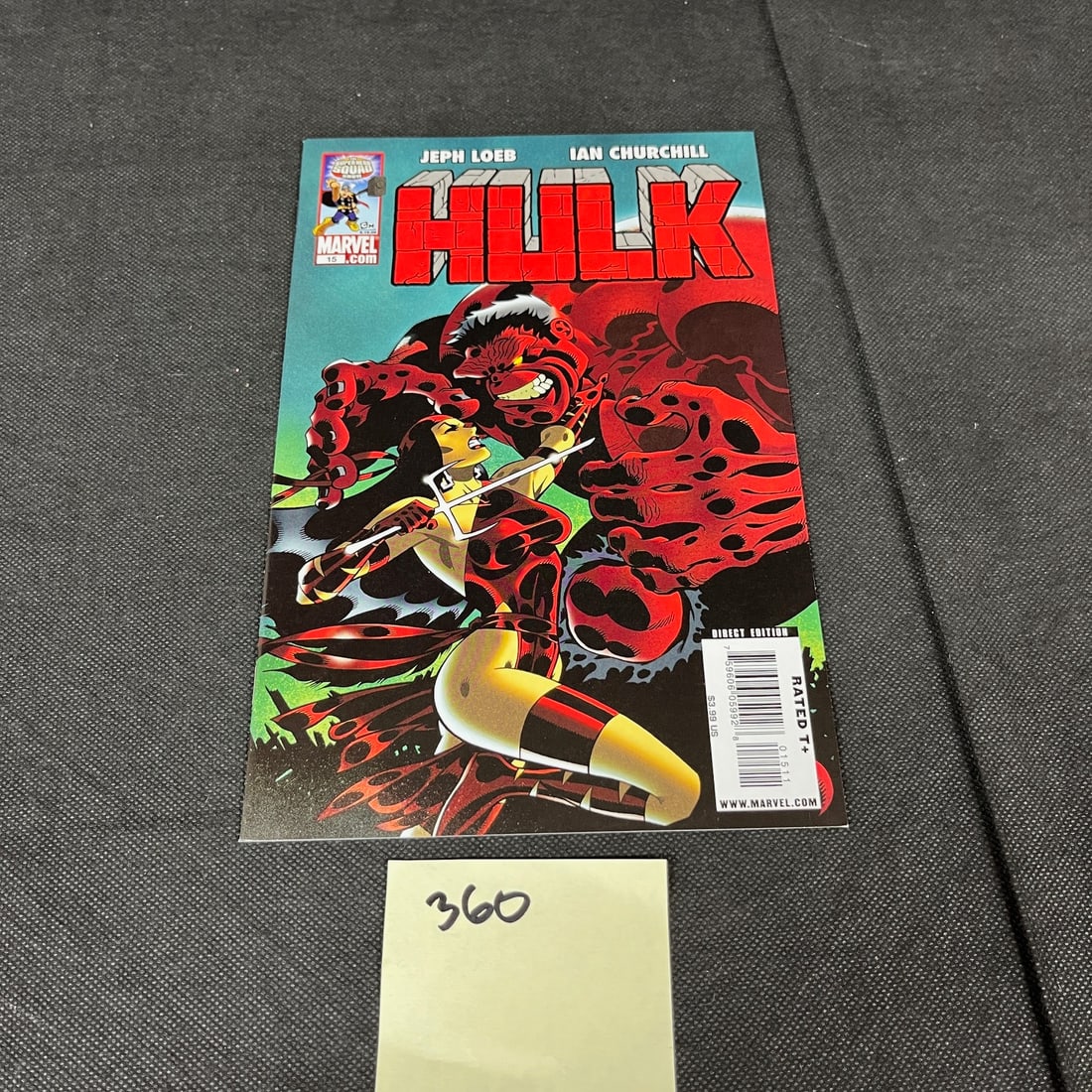 Hulk 15 Marvel Modern Age Key Red Hulk Comic Book (1 of 2)