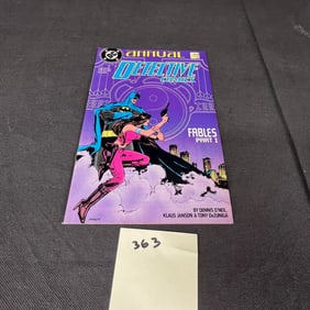 Detective Comics Annual 1 Batman & Talia DC Timeline Key Comic Book