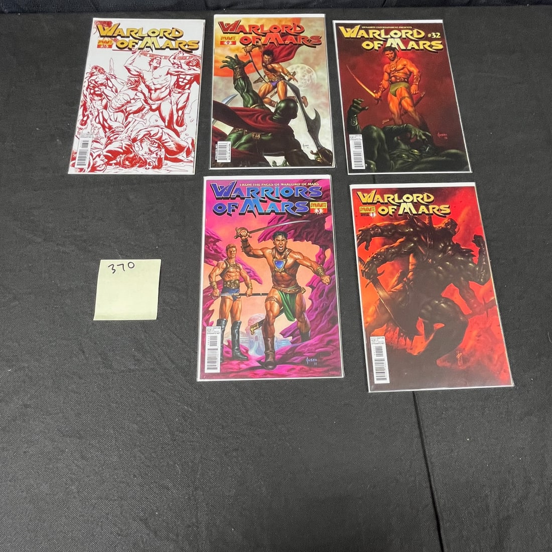 Warlord of Mars Dynamite Modern Age Comic Books w/Variant Covers (1 of 1)