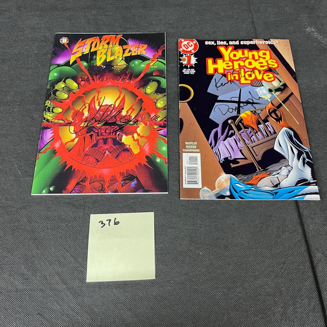 Signed Comic Books: We ship in-house! We ship internationally. We also offer pick up and we offer a discount for cash payments. Please look at pictures carefully to determine what you believe are the condition of each lo
