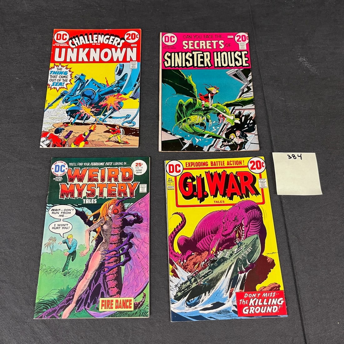 DC Bronze Age Horror Comic Books (1 of 2)