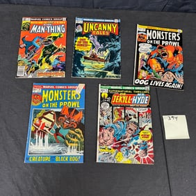 Marvel Bronze Age Horror Comic Books