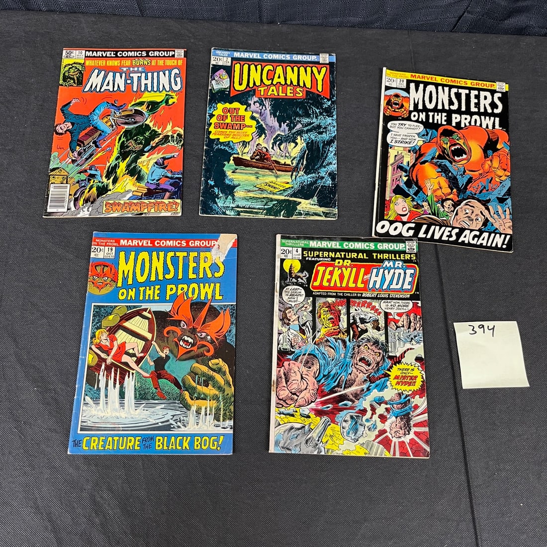 Marvel Bronze Age Horror Comic Books (1 of 2)