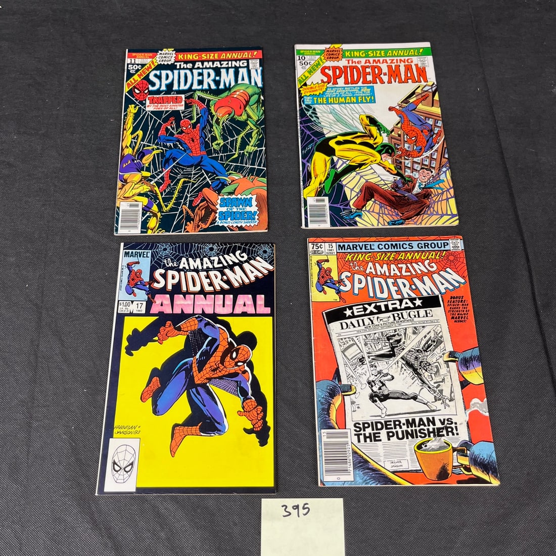 Amazing Spider-man Annuals 10, 11, 15 & 17 Marvel Comic Books (1 of 2)