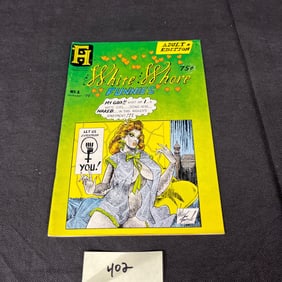 White Whore Funnies #1 Rare 1st Printing Edition