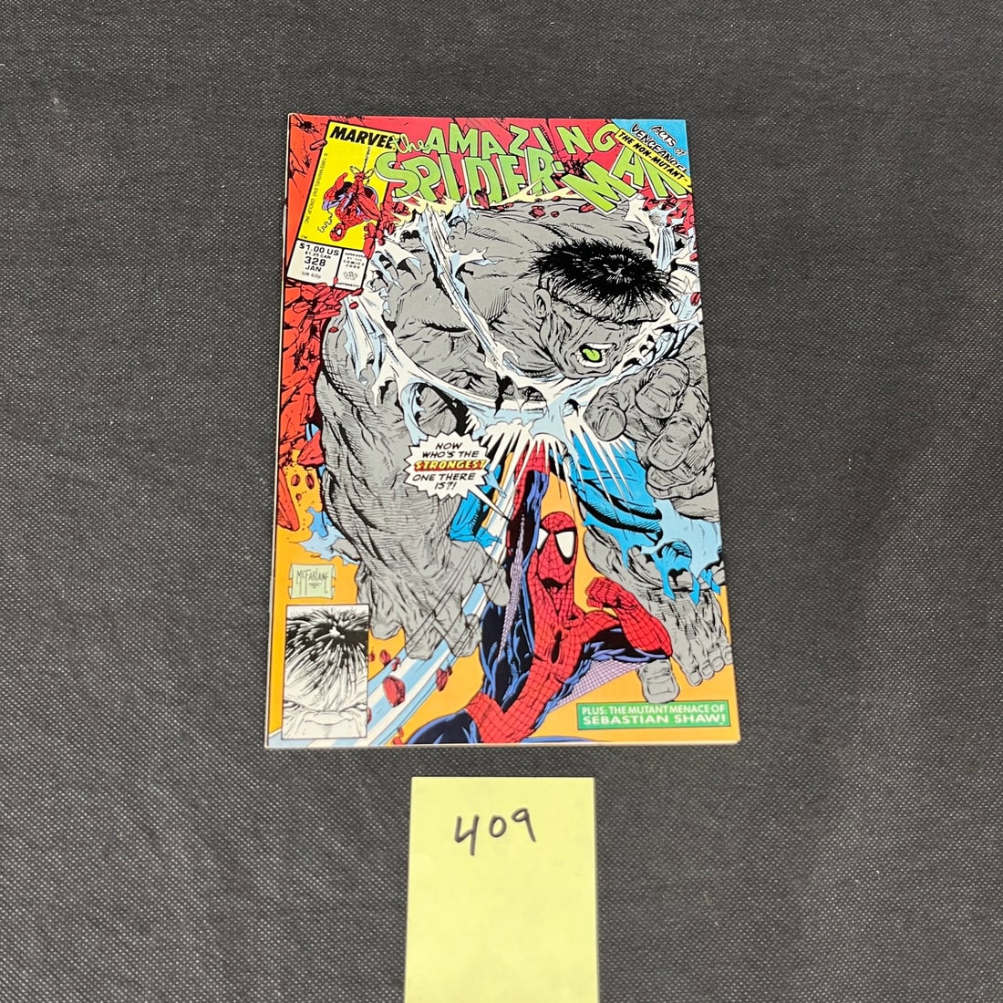 Amazing Spider-man 328 Todd McFarlane Art: We ship in-house! We ship internationally. We also offer pick up and we offer a discount for cash payments. Please look at pictures carefully to determine what you believe are the condition of each lo