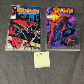 Spawn 2 & 5 Todd McFarlane Art