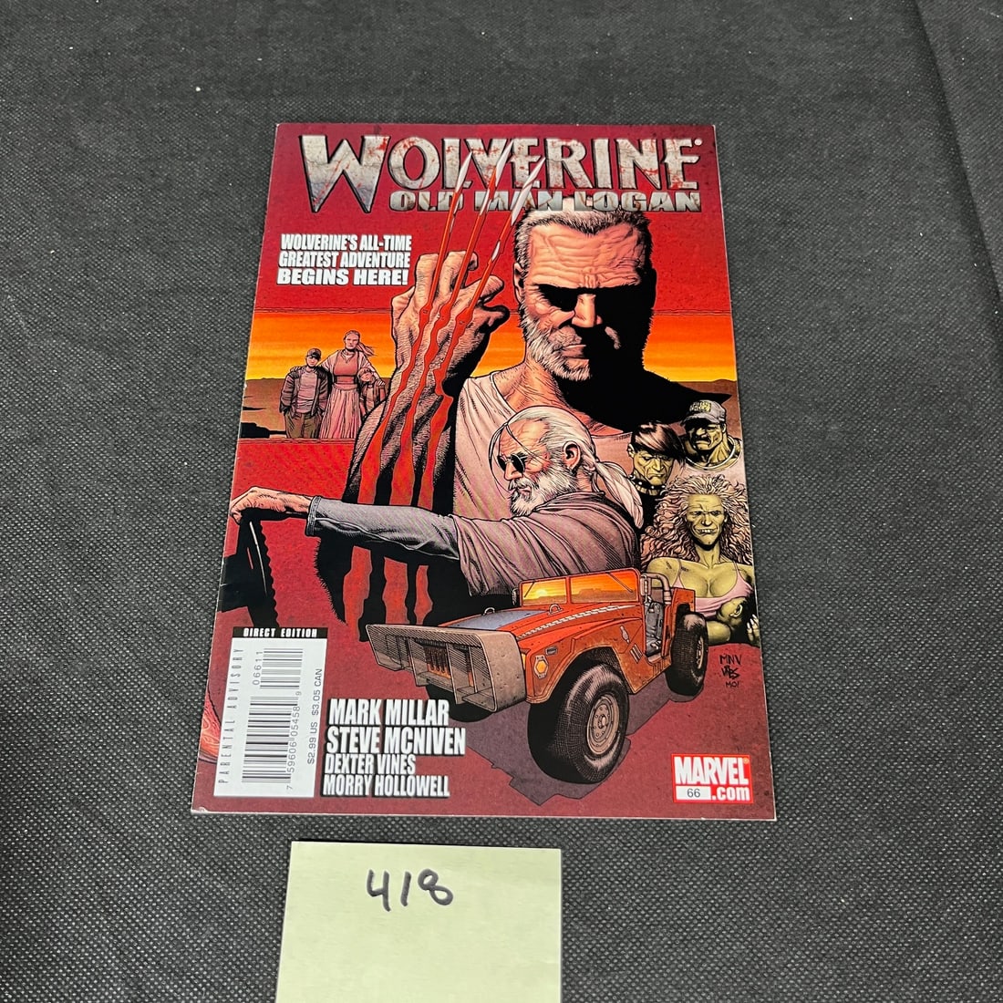 Wolverine 66 Old Man Logan Storyline Begins Marvel Modern Age Key Comic Book (1 of 2)