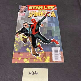 Stan Lee Meets Spider-man Marvel Modern Age Comic Book