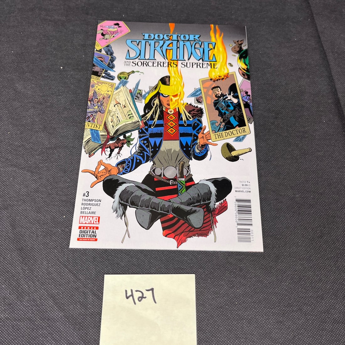 Doctor Strange Sorcerers Supreme 3 Key Modern Age Dr. Strange Comic Book (1 of 2)