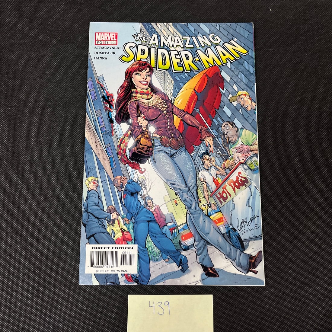 Amazing Spider-man 51 J. Scott Campbell Cover: We ship in-house! We ship internationally. We also offer pick up and we offer a discount for cash payments. Please look at pictures carefully to determine what you believe are the condition of each lo