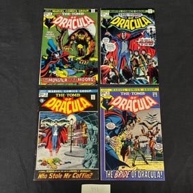 Tomb of Dracula 2, 4 6 & 7 Marvel Bronze Age Horror Comics