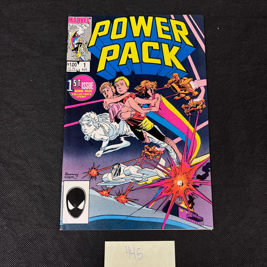 Marvel Comics Power Pack 1 Copper Age Comic Book (1 of 2)