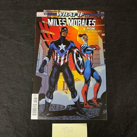 What If Miles Morales Became Captain America 1 Variant Edition Comic Book