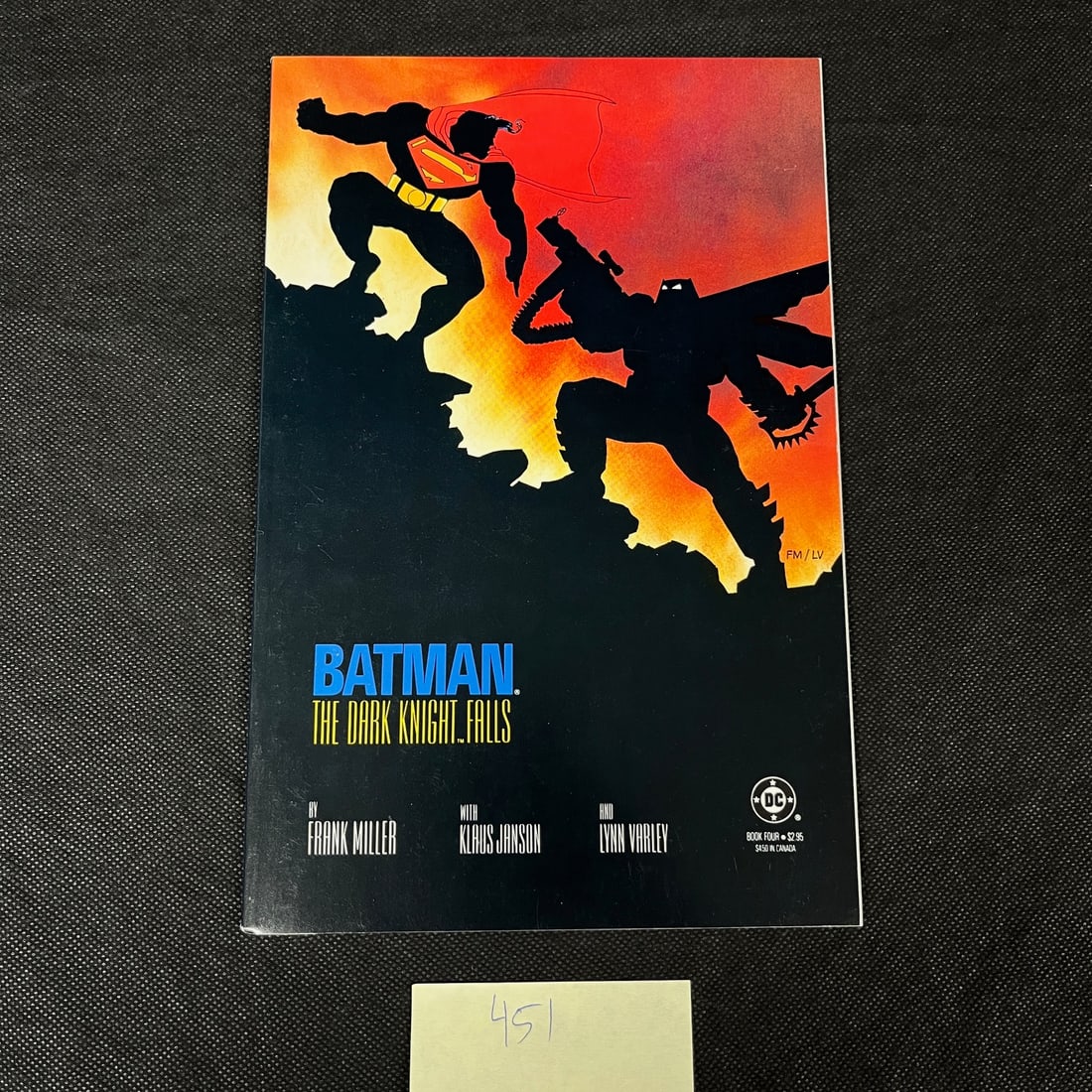 DC Comics Batman the Dark Knight Returns 4 Frank Miller Bronze Age (1 of 2)