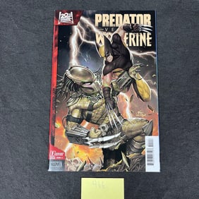 Predator vs. Wolverine 1:50 Retail Incentive Lee Variant Cover Comic Book