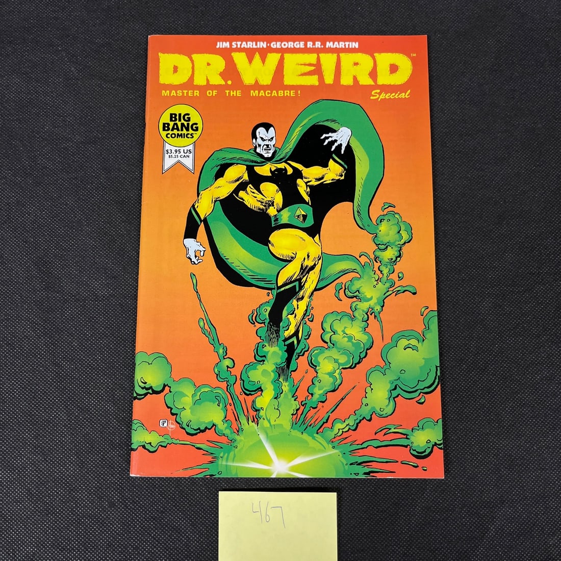 Doctor Weird #1 Jim Starlin Art, Big Bang Comic Book (1 of 2)