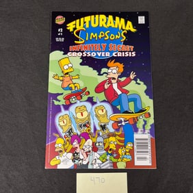 Futurama Simpsons Crossover Crisis 2 Comic Book