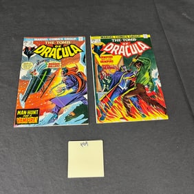 Tomb of Dracula 20 & 21 Marvel Bronze Age Horror Comic Books
