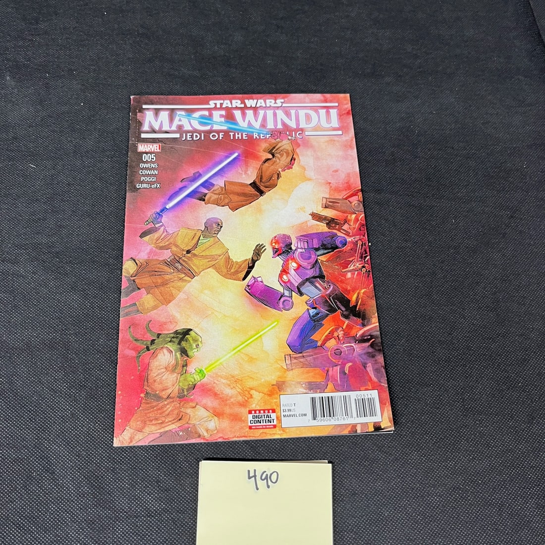 Mace Windu 5 Marvel Modern Age Comic Book (1 of 2)