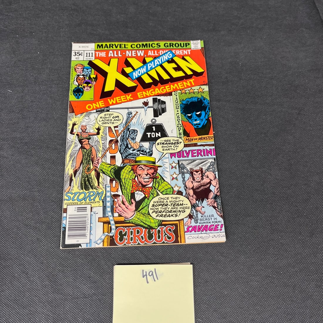 X-men 111 John Byrne Art Marvel Bronze Age Comic Book (1 of 2)