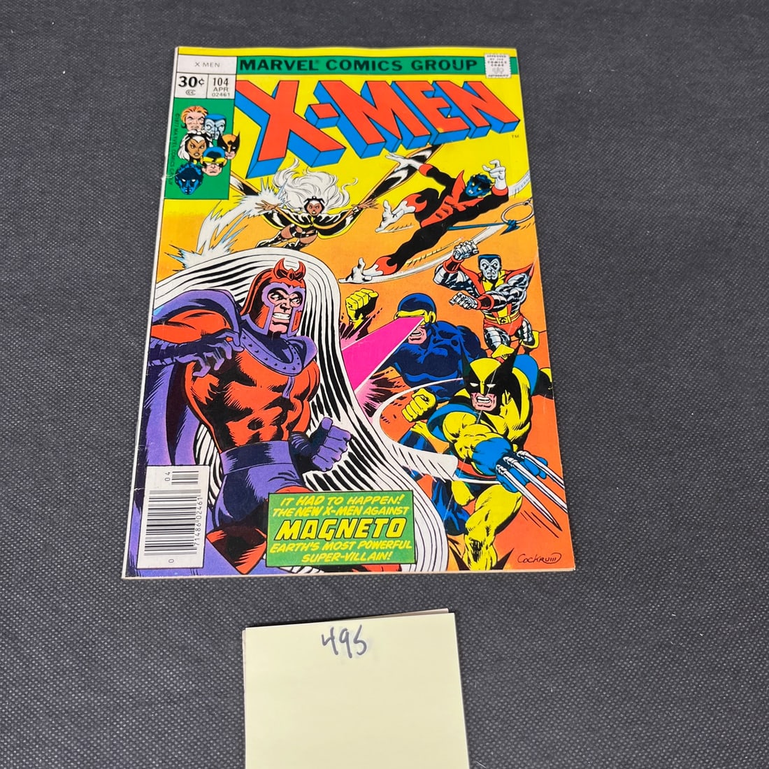 X-men 104 vs. Magneto Marvel Bronze Age Comic Book (1 of 2)
