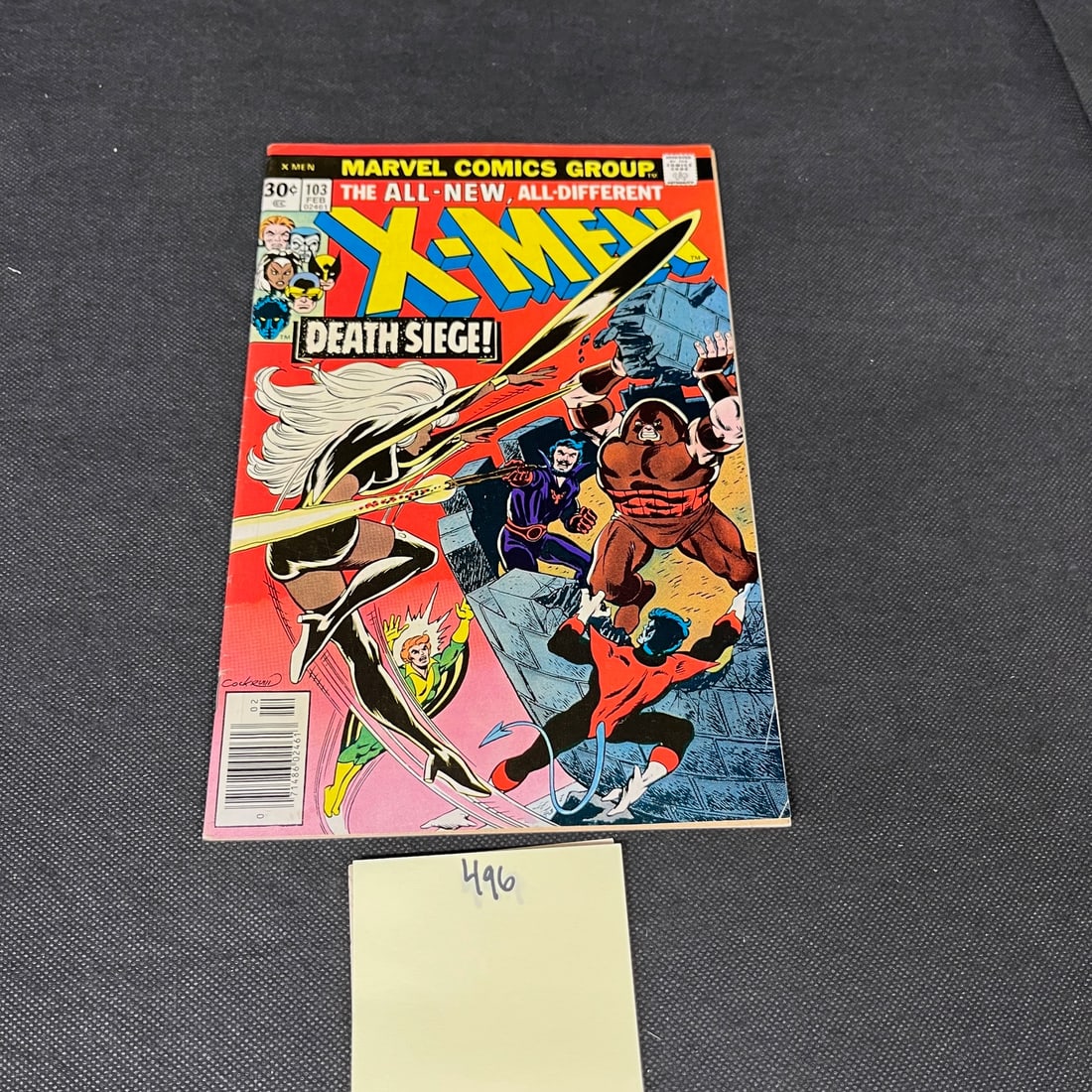X-men 103 vs Juggernaut Marvel Bronze Age Comic Book (1 of 2)