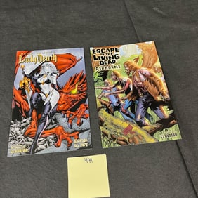Lady Death Avatar Comic Book LTD Variant Cover #/1000 +