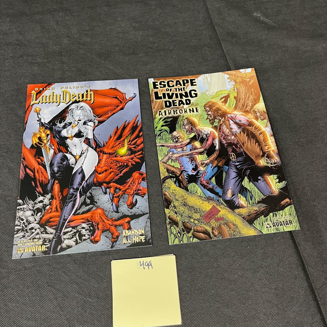 Lady Death Avatar Comic Book LTD Variant Cover #/1000 + (1 of 2)