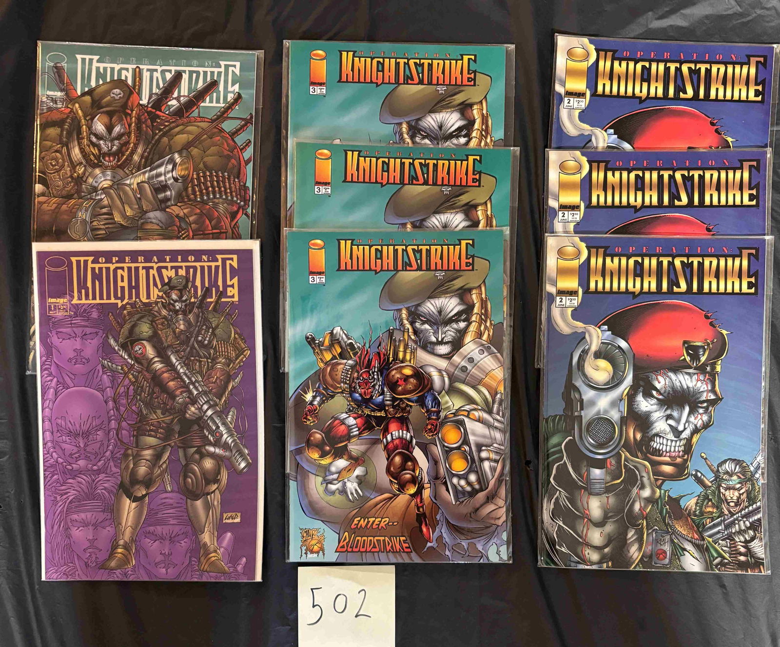 Image Comics Knightstrike Comic Books (1 of 1)