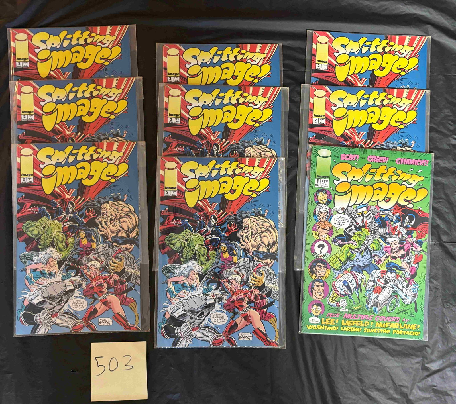 Image Comics Splitting Image Comic Books (1 of 1)