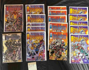 Image Comics Storm Watch Comic Books