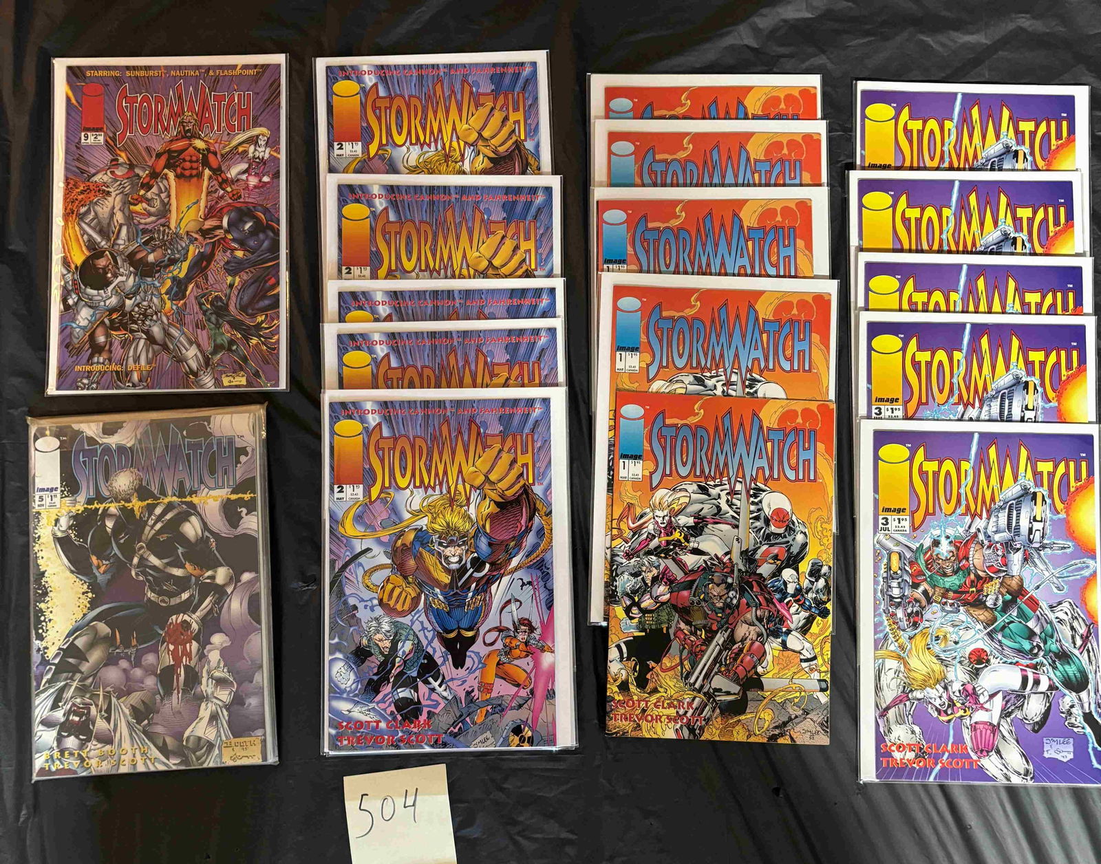 Image Comics Storm Watch Comic Books (1 of 1)