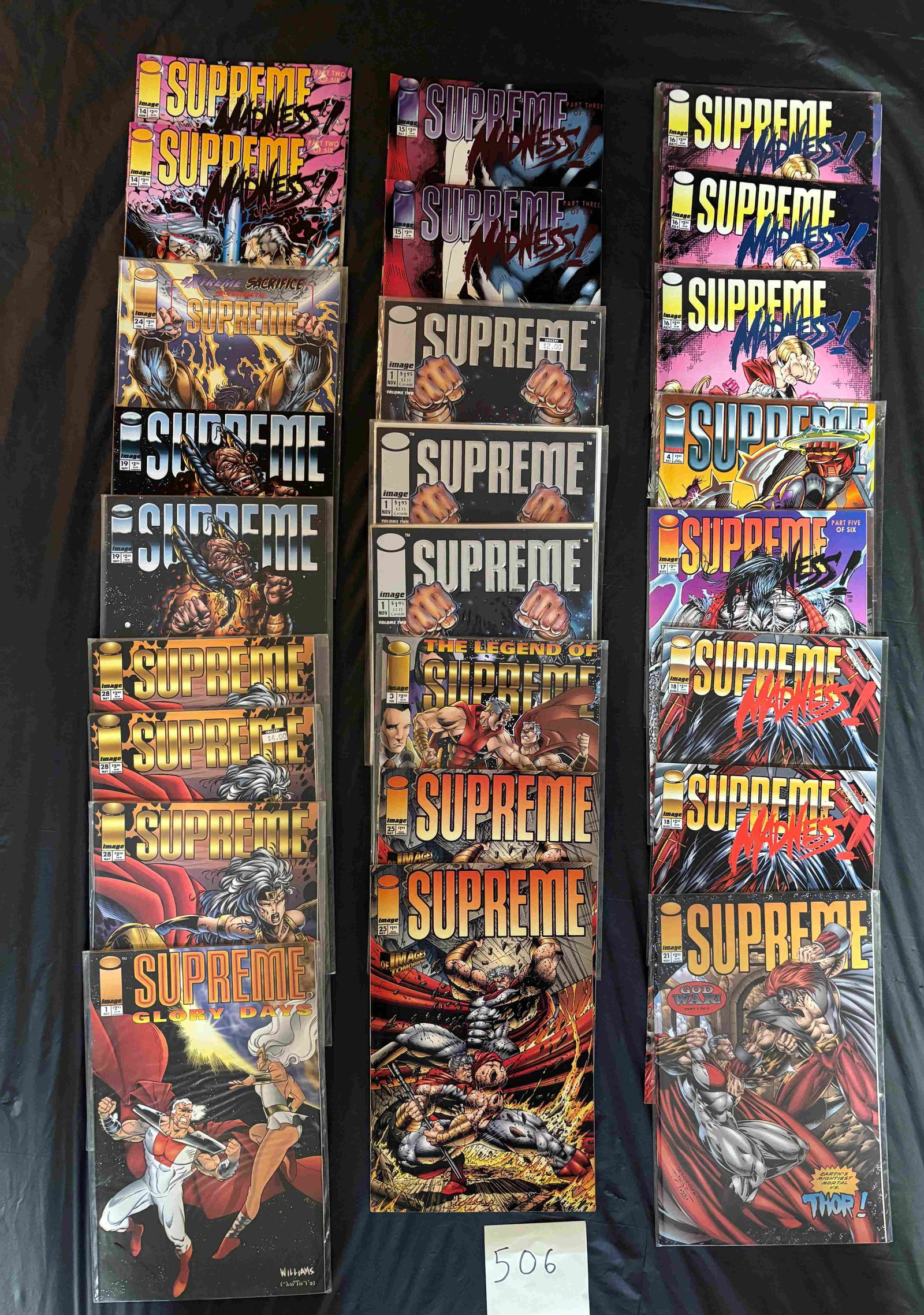 Image Comics Supreme Comic Books (1 of 1)