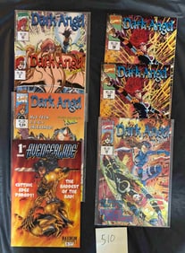 Avengeblade 1 Maximum Comics & Marvel Comics Black Angel Comic Books