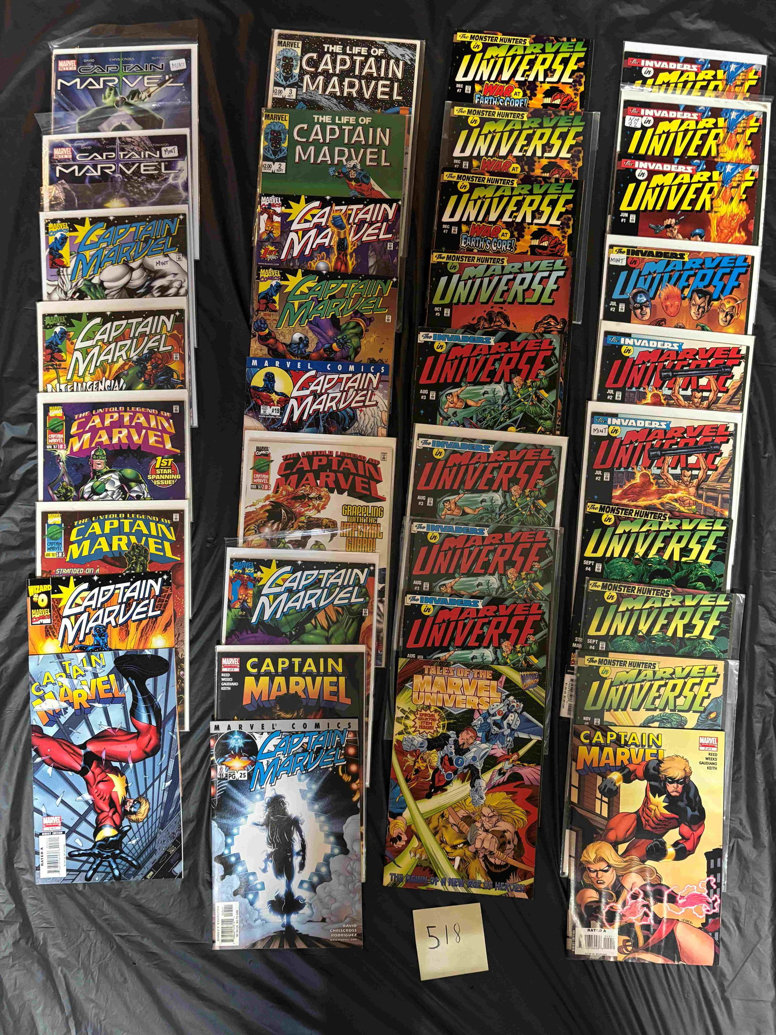 Captain Marvel + Marvel Comic Books (1 of 1)