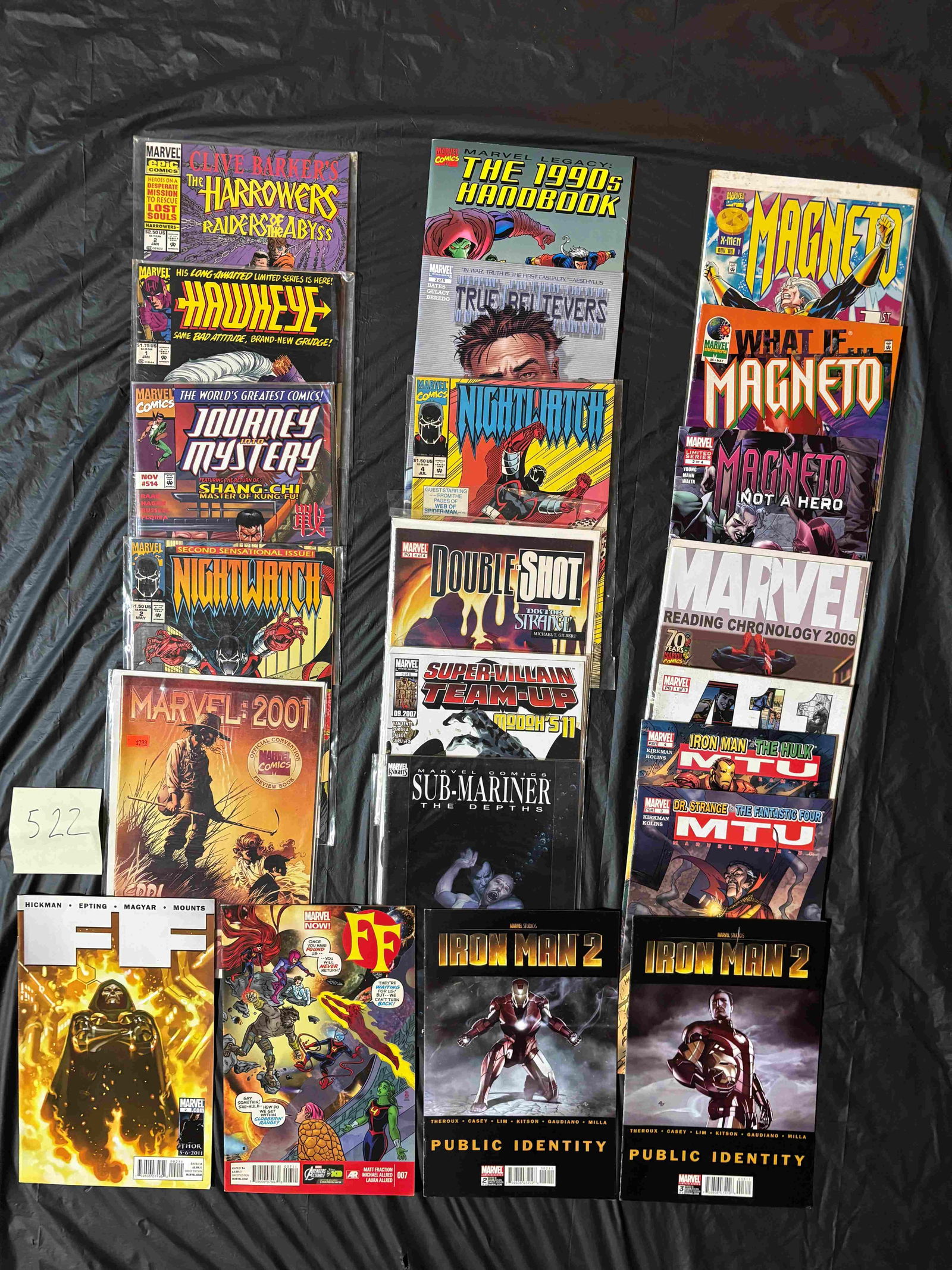 Mix of Modern Age Marvel Comic Books w/ Iron Man (1 of 1)