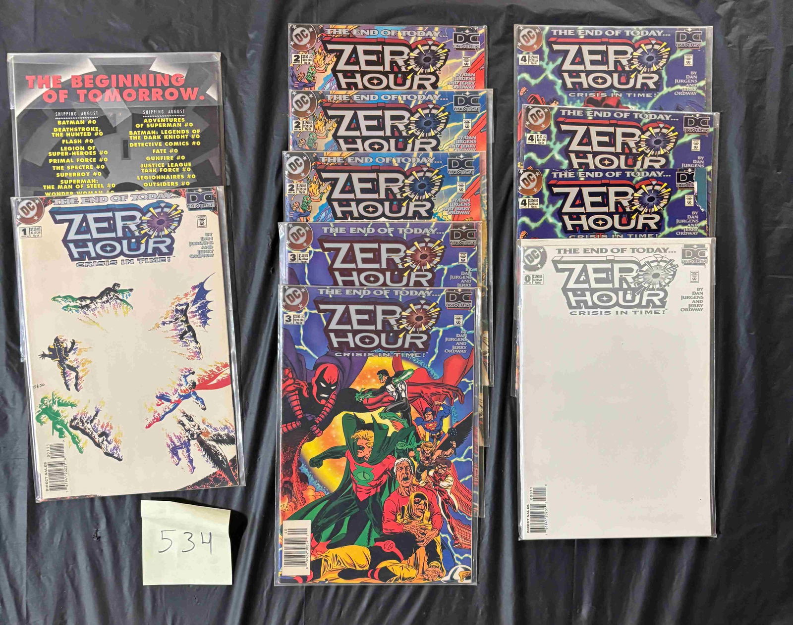 DC Comics Zero Hour Comic Books (1 of 1)